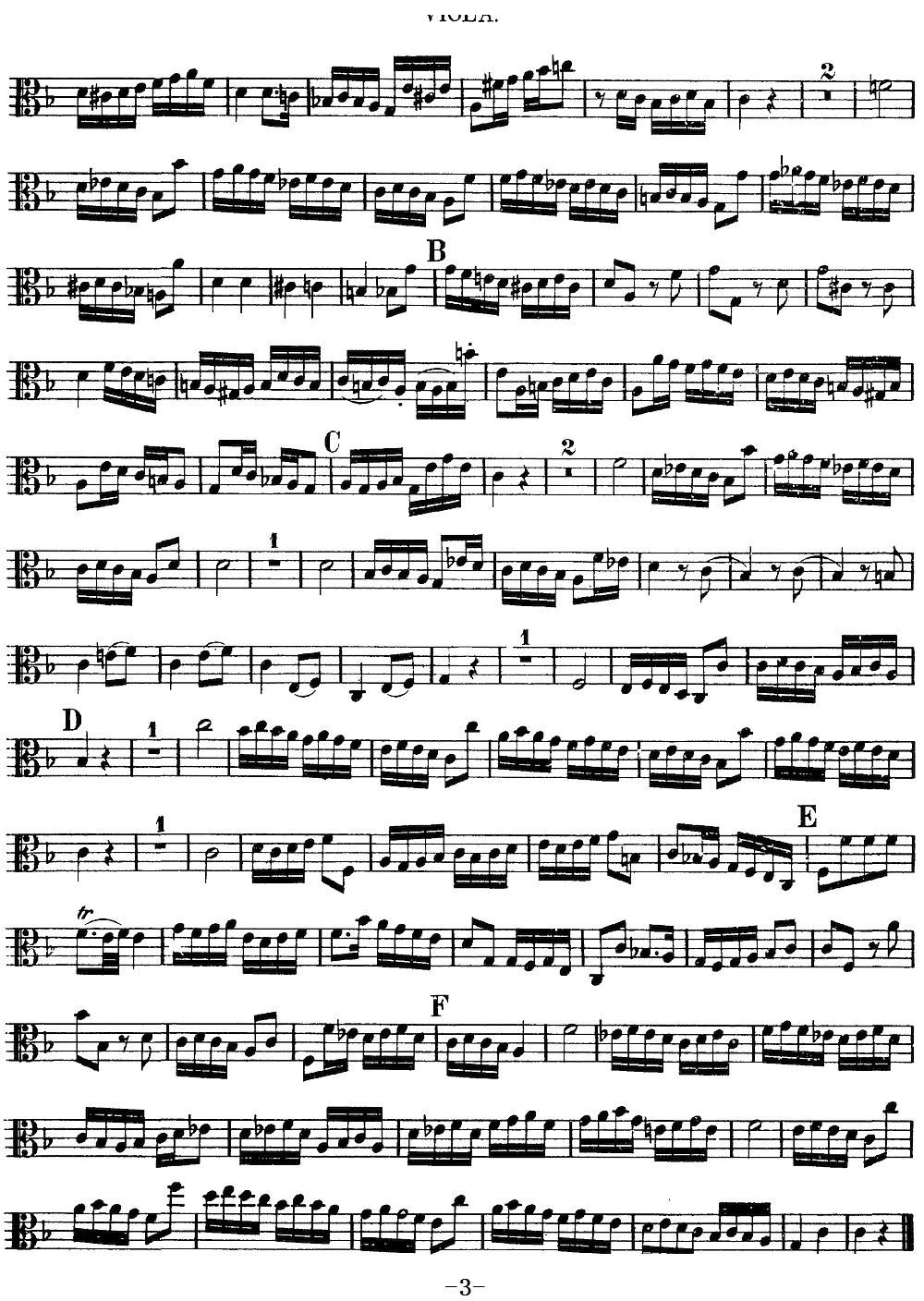 Mozart Quartet No 8 in F Major K 168 Viola(ʮ�ּ�����)3