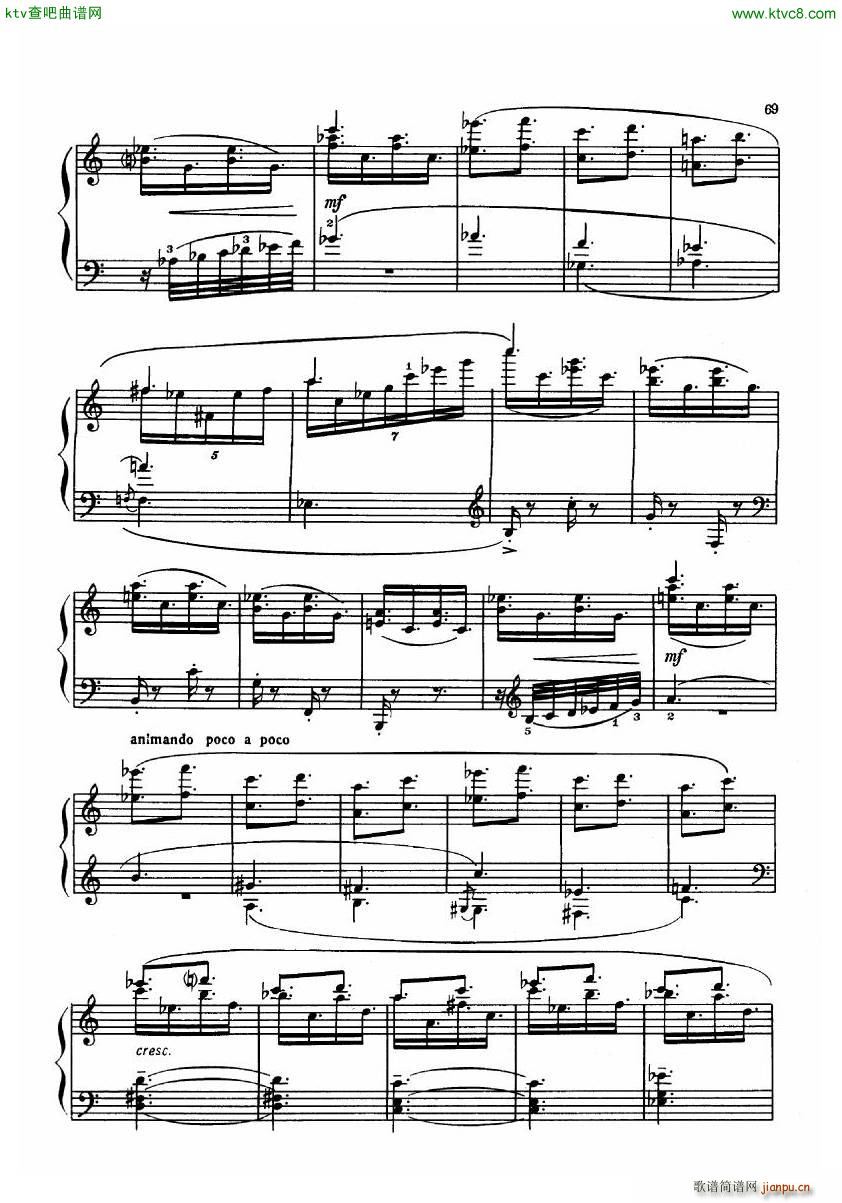 Dutilleux Piano Sonata Op 1 3 Largo(����V)15