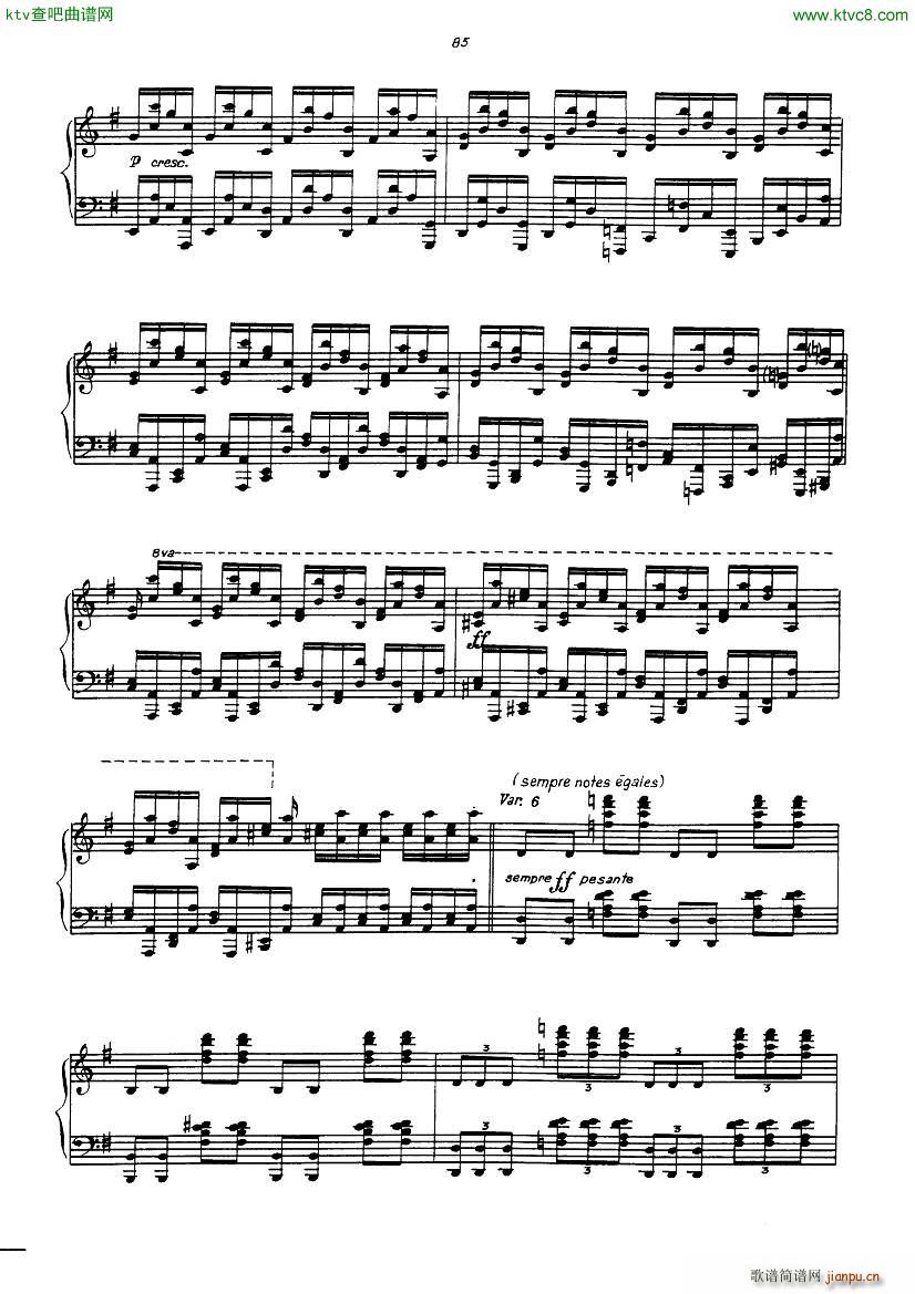 gulda variations on light my fire(����V)11