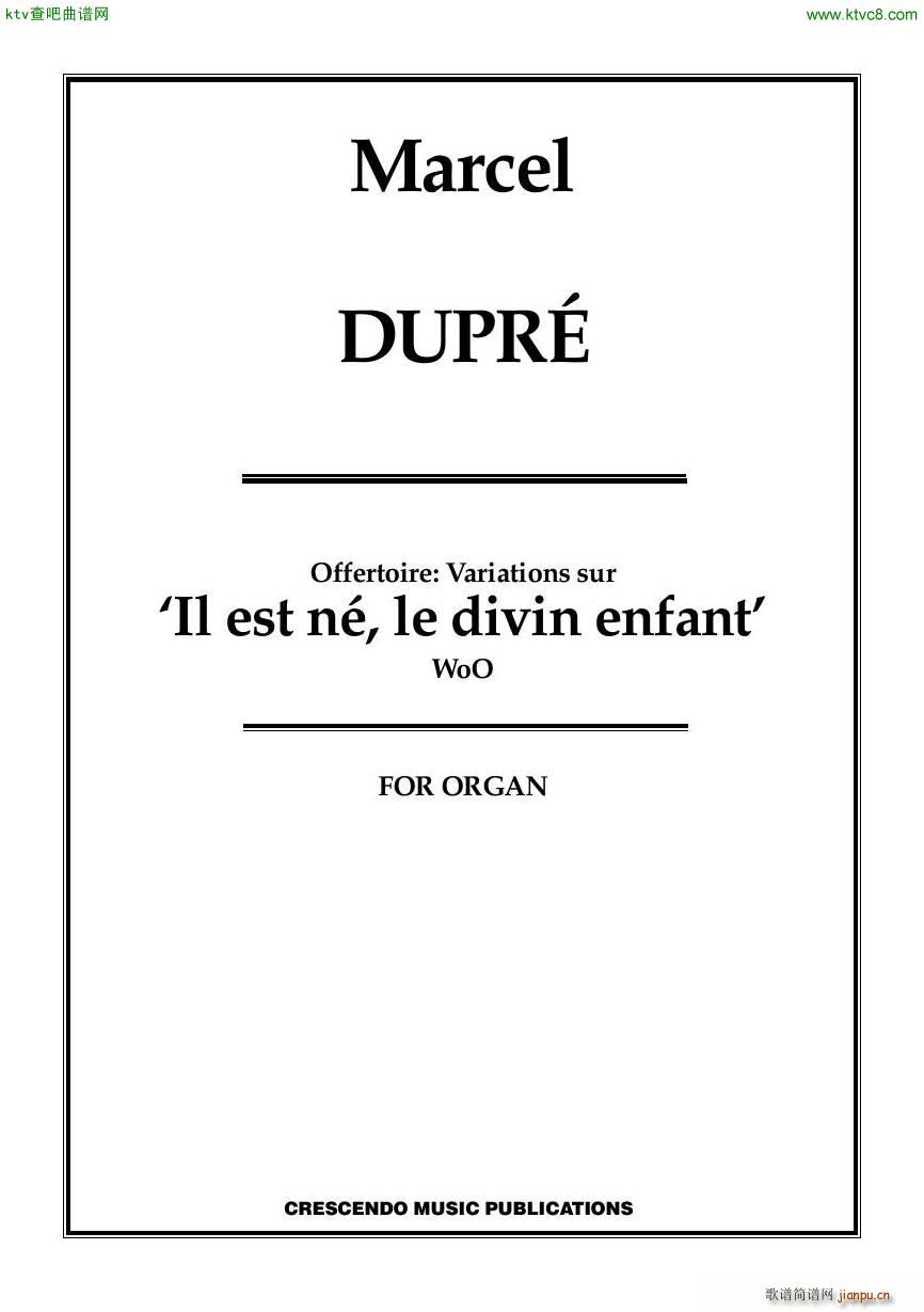 Dupre Il est n�� organ(����V)1