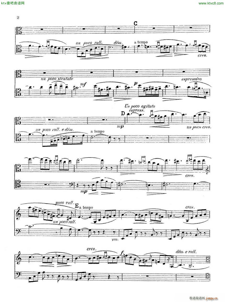 Drigo Meditation Viola Cello Piano(����V)5