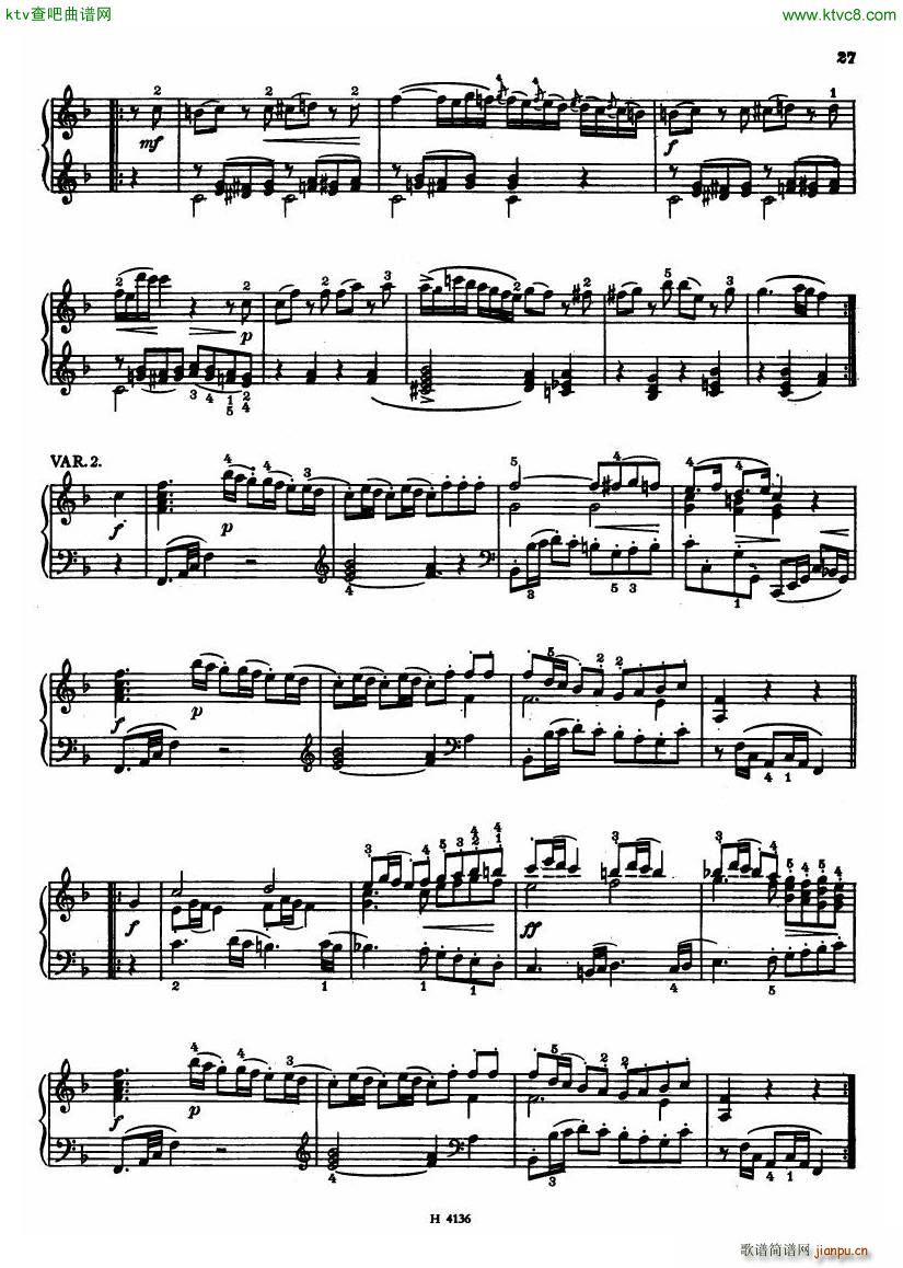 Czech piano variations from 18th century(����V)25