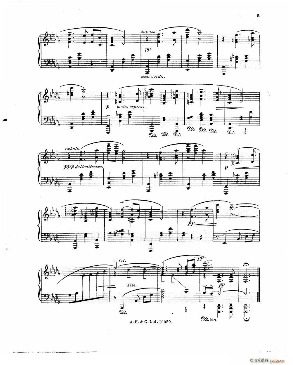 Bowen Serious Dances for piano Op 51(����V)7