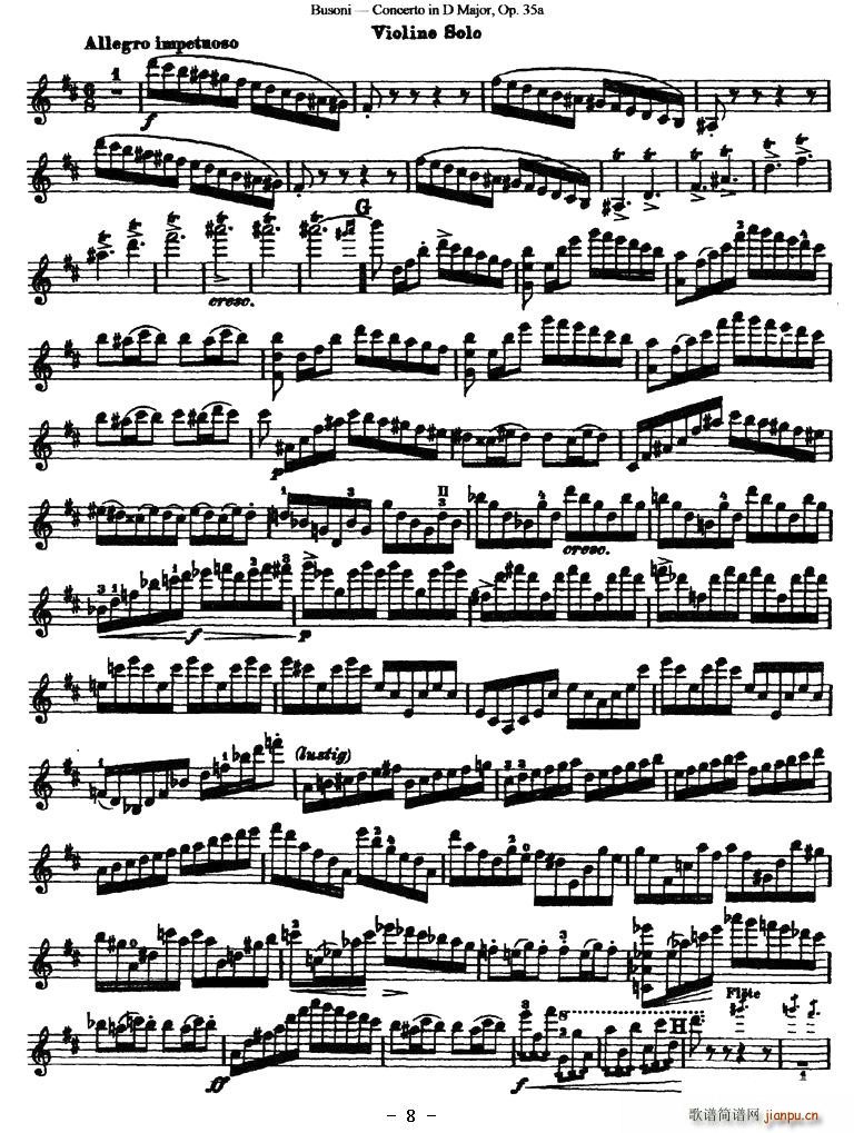 Concerto in D Major(ʮ�ּ�����)8