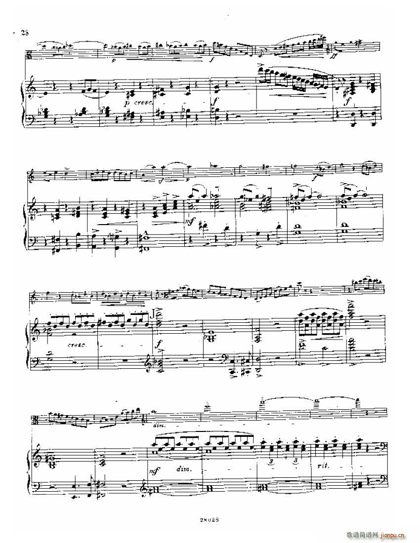 Bowen Viola Sonata No 1 part 2(����V)8