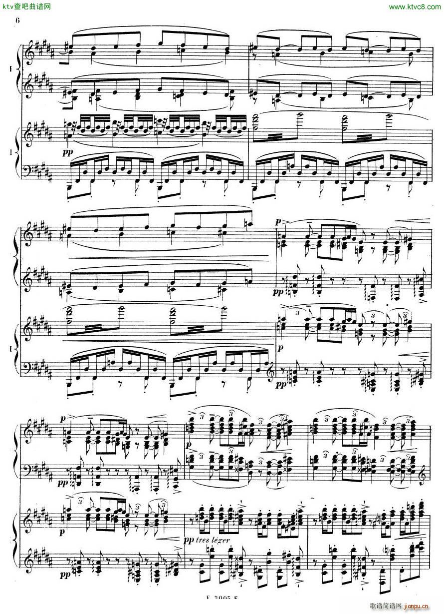 Debussy Ravel 3 Nocturnes 2pno(����V)37