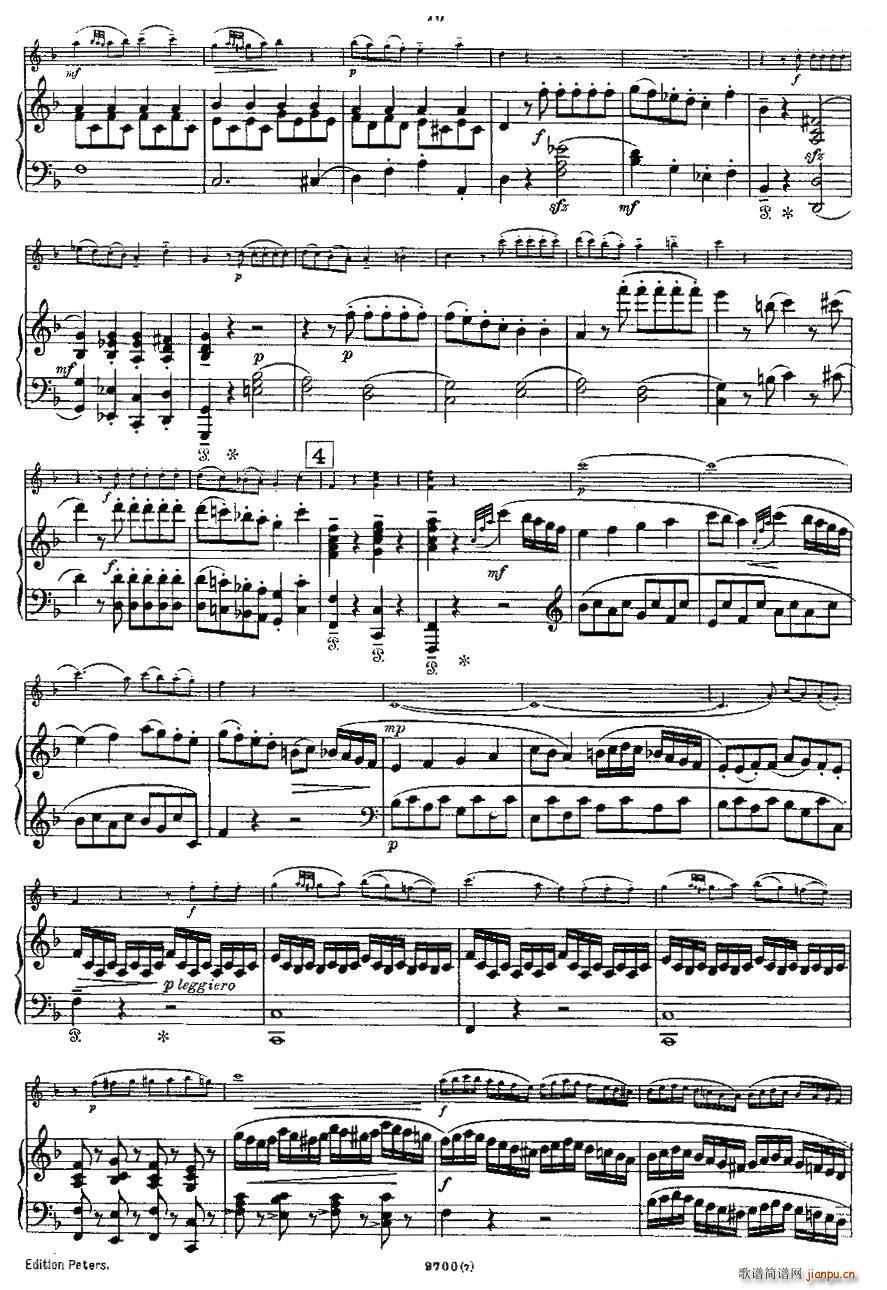 Mozart Violin Sonata No 7 KV 376 ����С�������Q��(С�����V)5