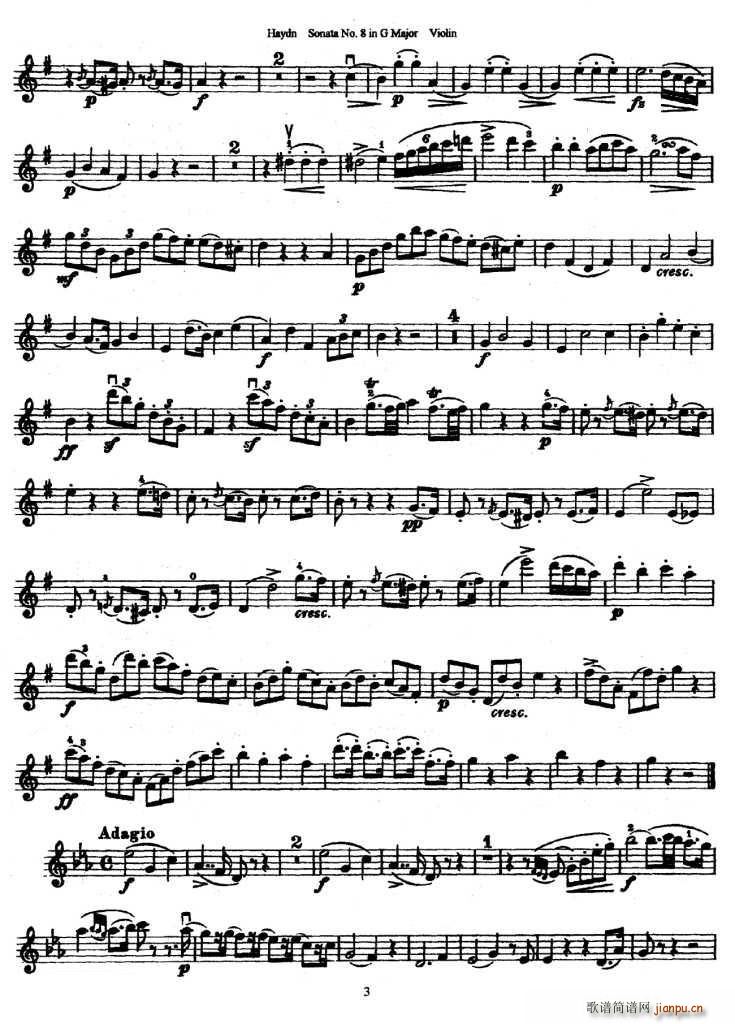 Soata No.8. in G Major(ʮ�ּ�����)3