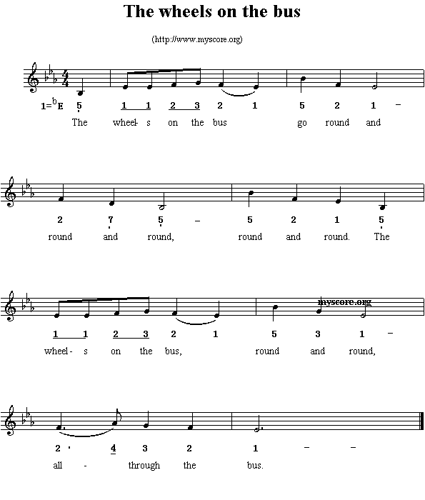 Ӣ�ă��裺Thewheelsonthebus(����)1