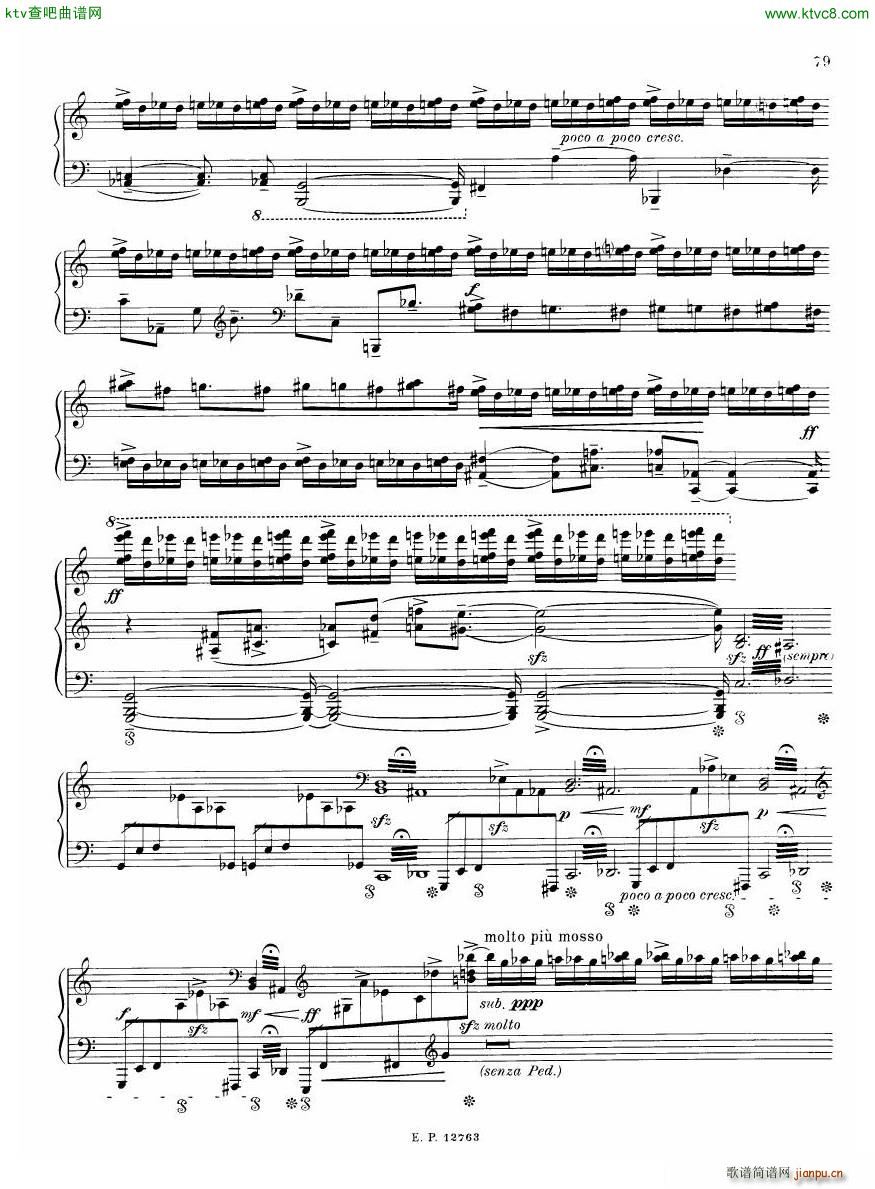 Russian Soviet Piano Music Album of 20th century ��(����V)24