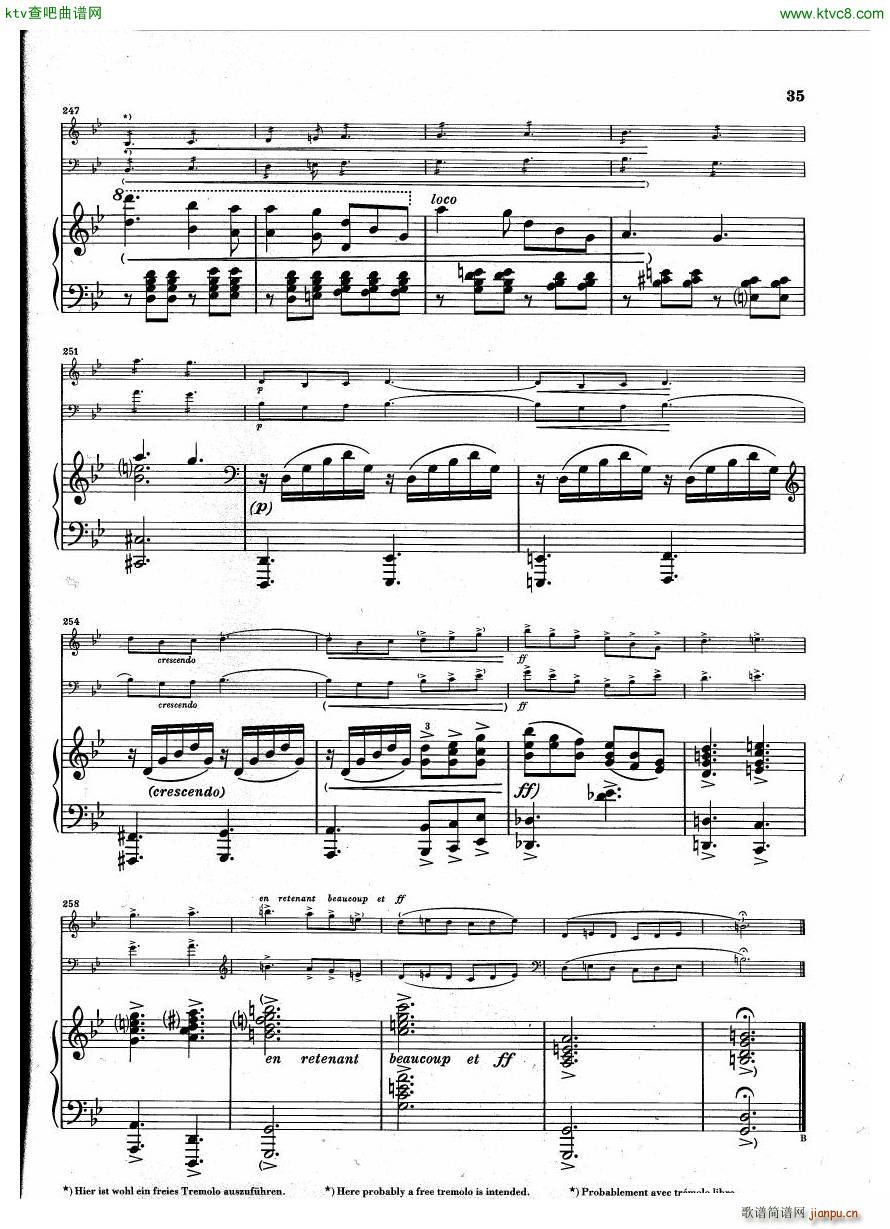 Debussy Trio en Sol(����V)35