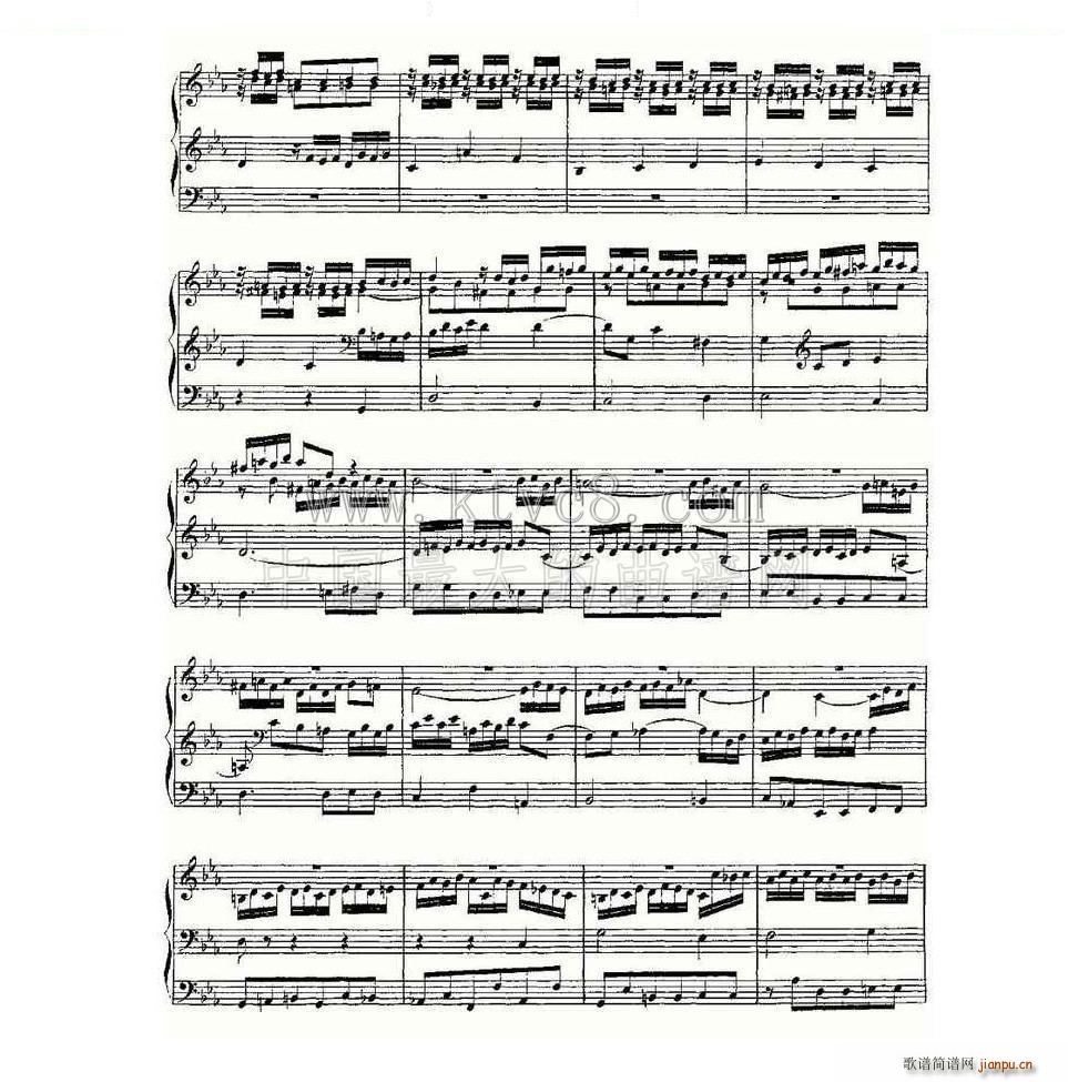 Passacaglia and Fugue in C Minor BWV 582 ���L(f��ng)���V(ʮ�ּ�����)10