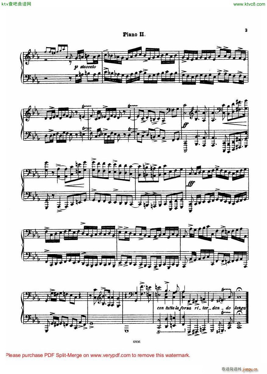 Arensky op 23 Suite No 2 Silhouettes(����V)24