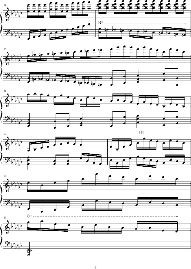 eyude no.3 in G flat(����V)6