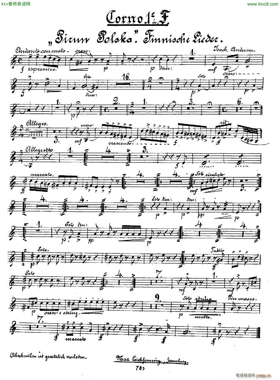 Andersen op 49 Pirun Polska orch(����V)22