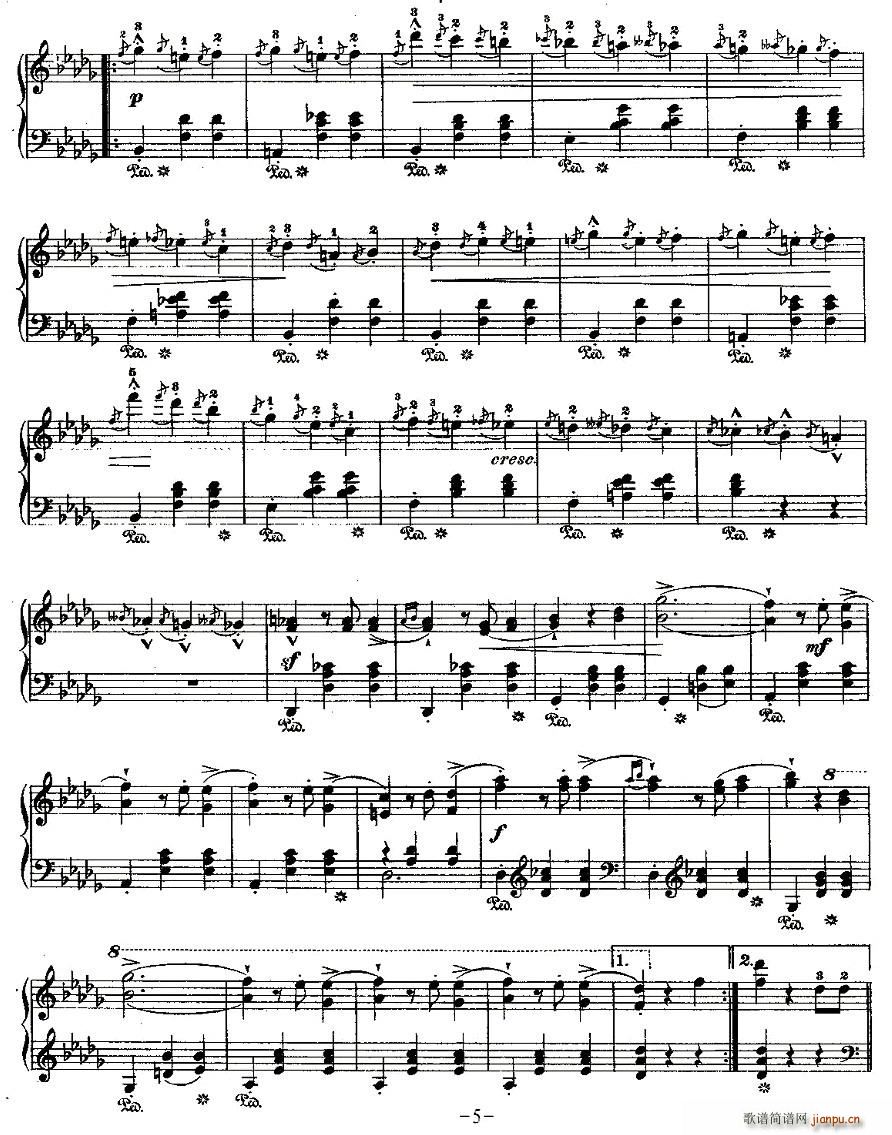 Grande valse brillante��Op.18,No.1(ʮ�ּ�����)5