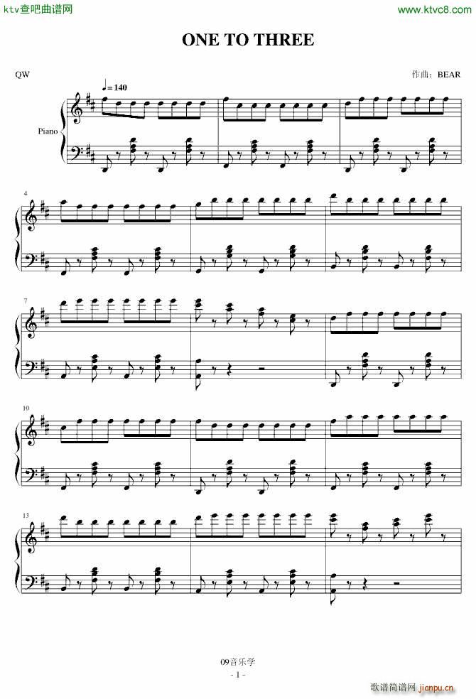 one to three(����V)1