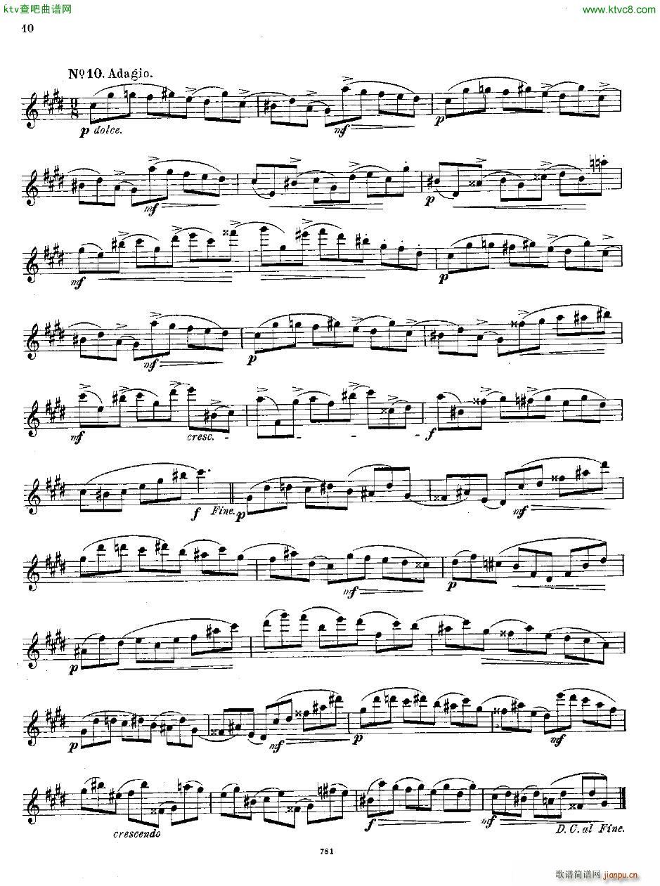 Andersen op 41 18 kleine Studien fl solo(����V)10