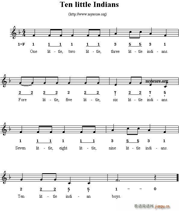 Ten little Indians(ʮ�ּ�����)1