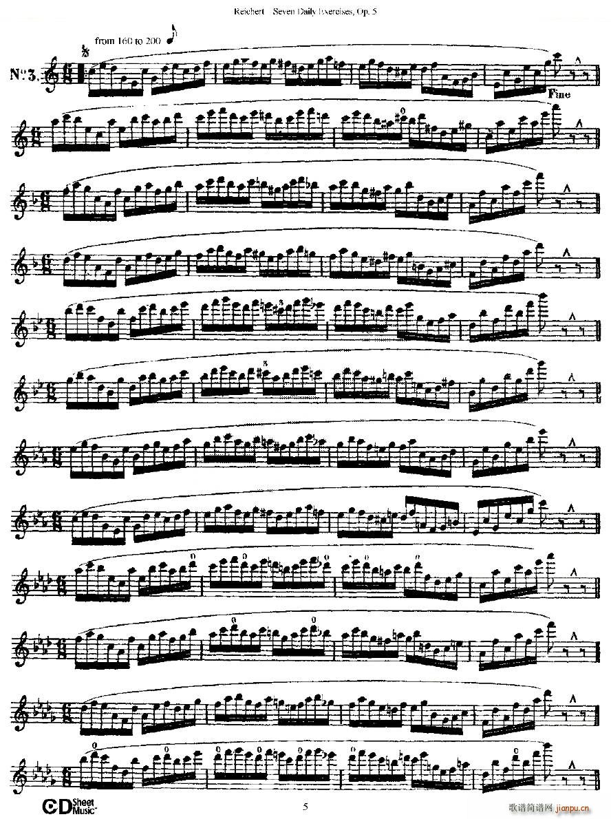 Seven Daily Exercises Op 5 ÿ�վ������� ��Ʒ5̖ �~��(ʮ�ּ�����)5