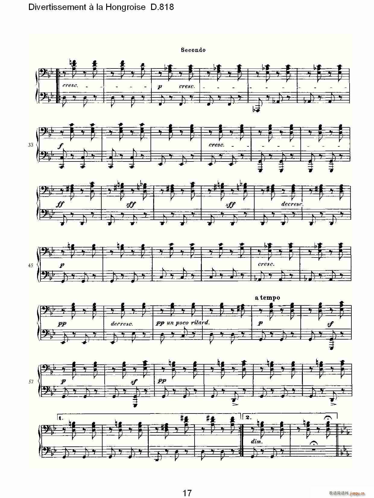 Divertissement �� la Hongroise D.818(ʮ�ּ�����)17