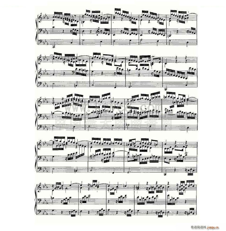 Passacaglia and Fugue in C Minor BWV 582 ���L(f��ng)���V(ʮ�ּ�����)3