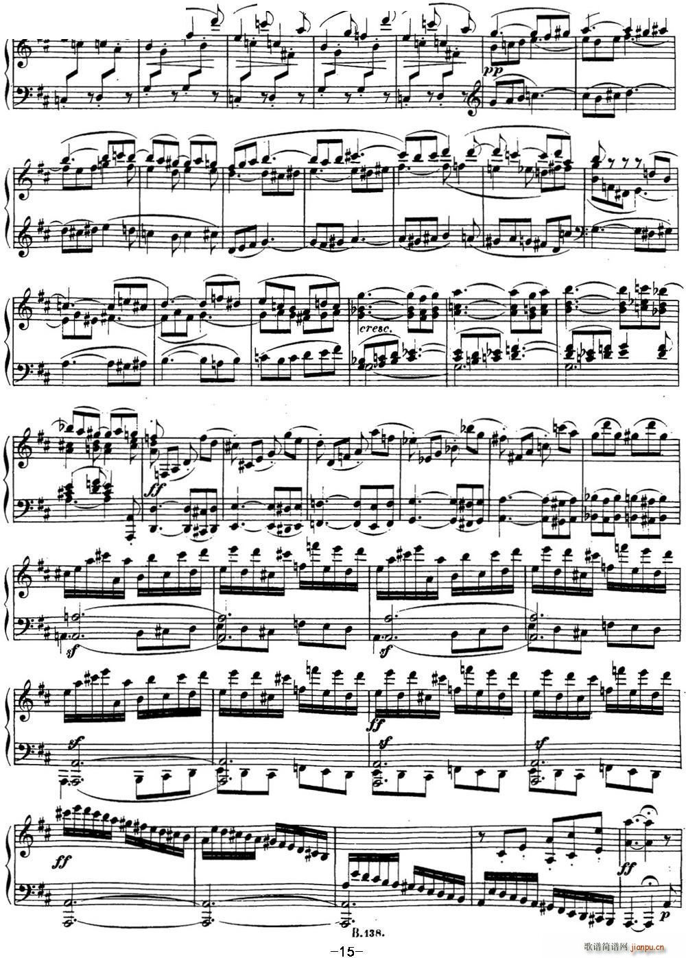 ؐ���������Q��15 ��@ D���{ Op 28 D major(����V)15