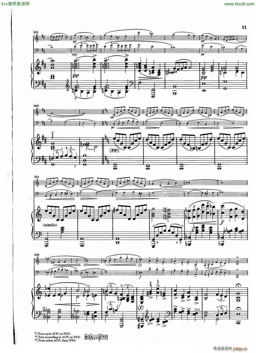 Debussy Trio en Sol(����V)11