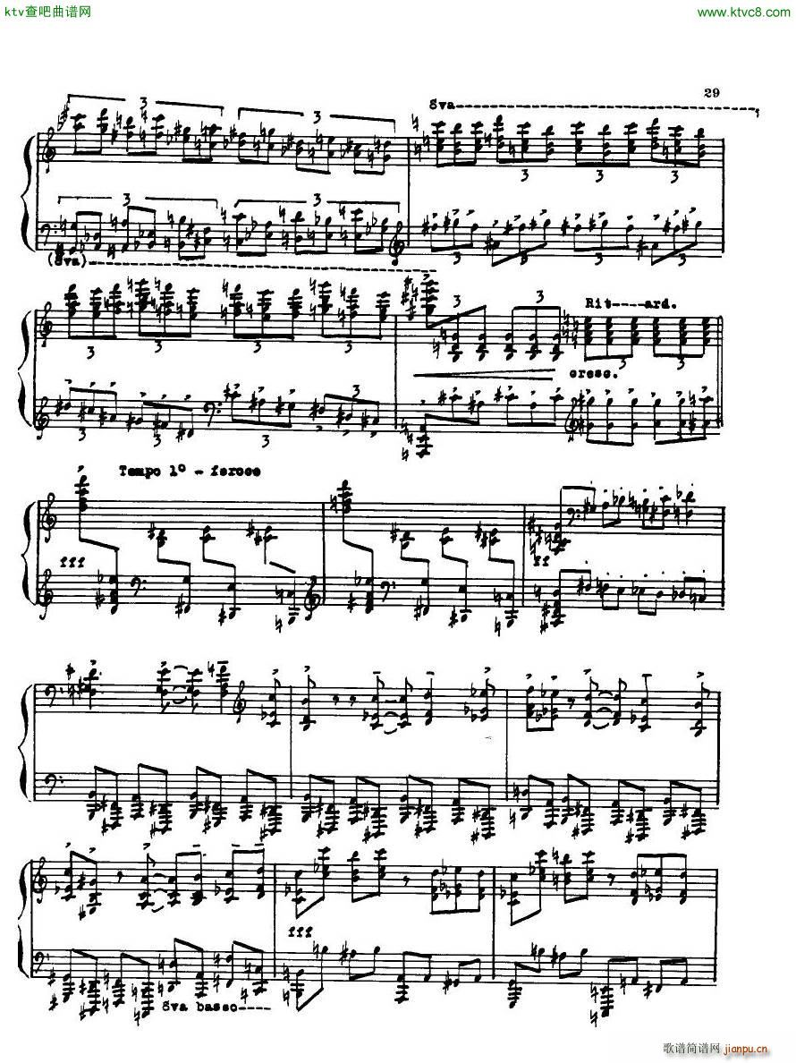 Antheil Piano Sonata No 4(����V)28