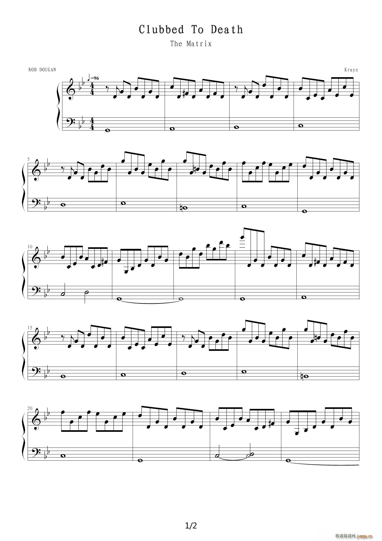 Clubbed To Death ��B�{(����V)1