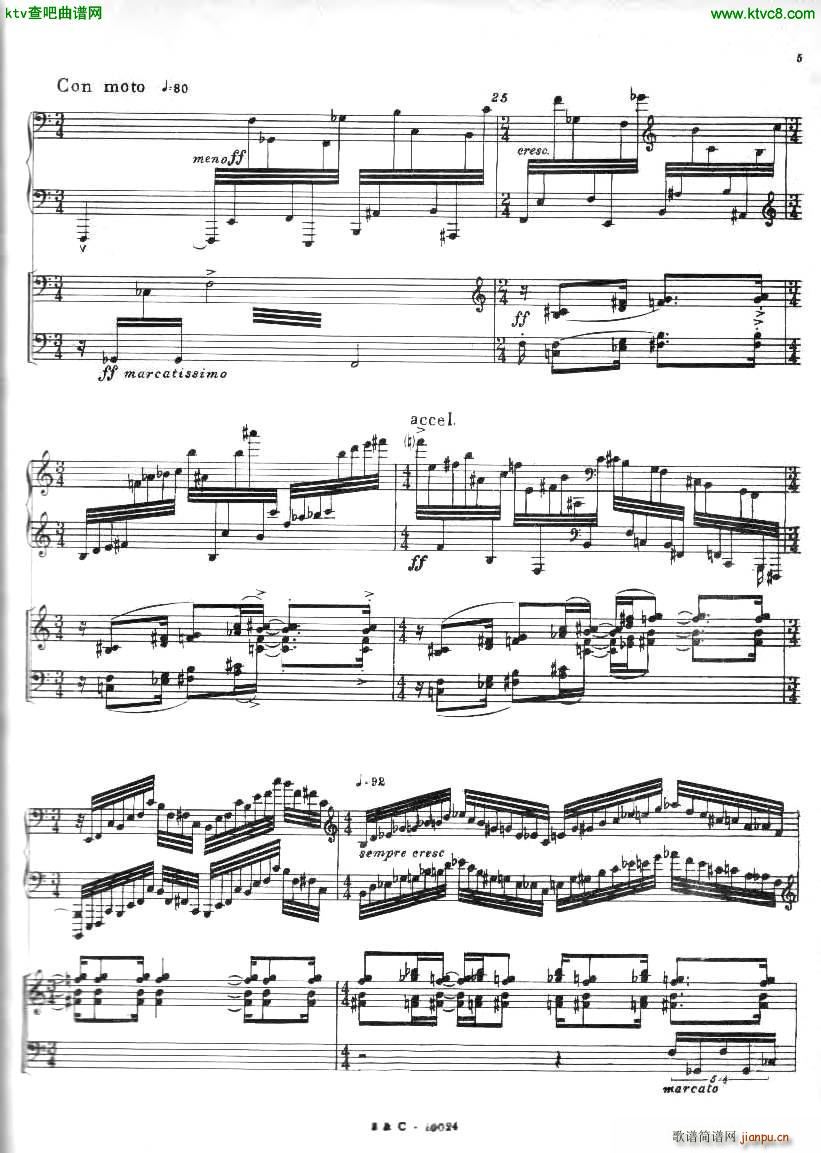 Ginastera Piano concerto No 1 part 1(����V)5
