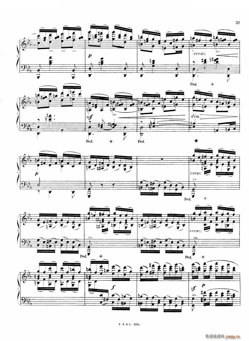 Chaminade 6 Etudes Op35 һ 6 Etudes Op35 һ(ʮ�ּ�����)31
