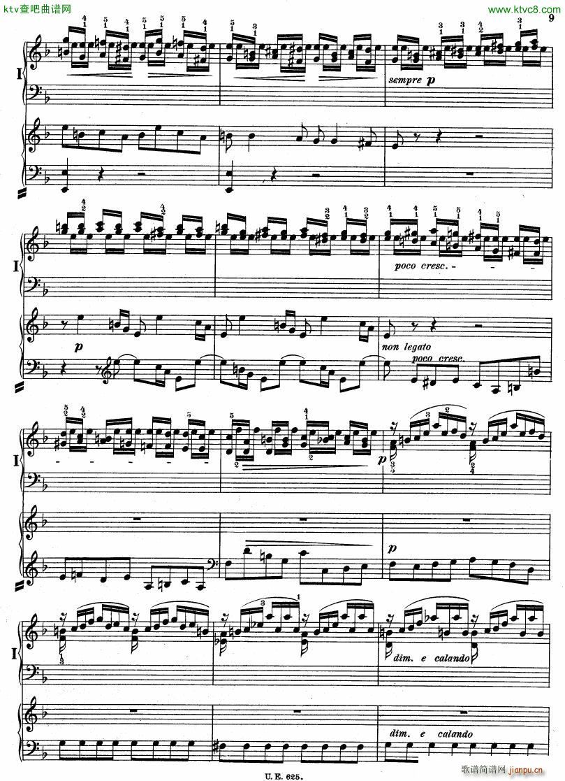 Bach JS BWV 1052 Keyboard Concerto in d ed R ntgen(����V)9