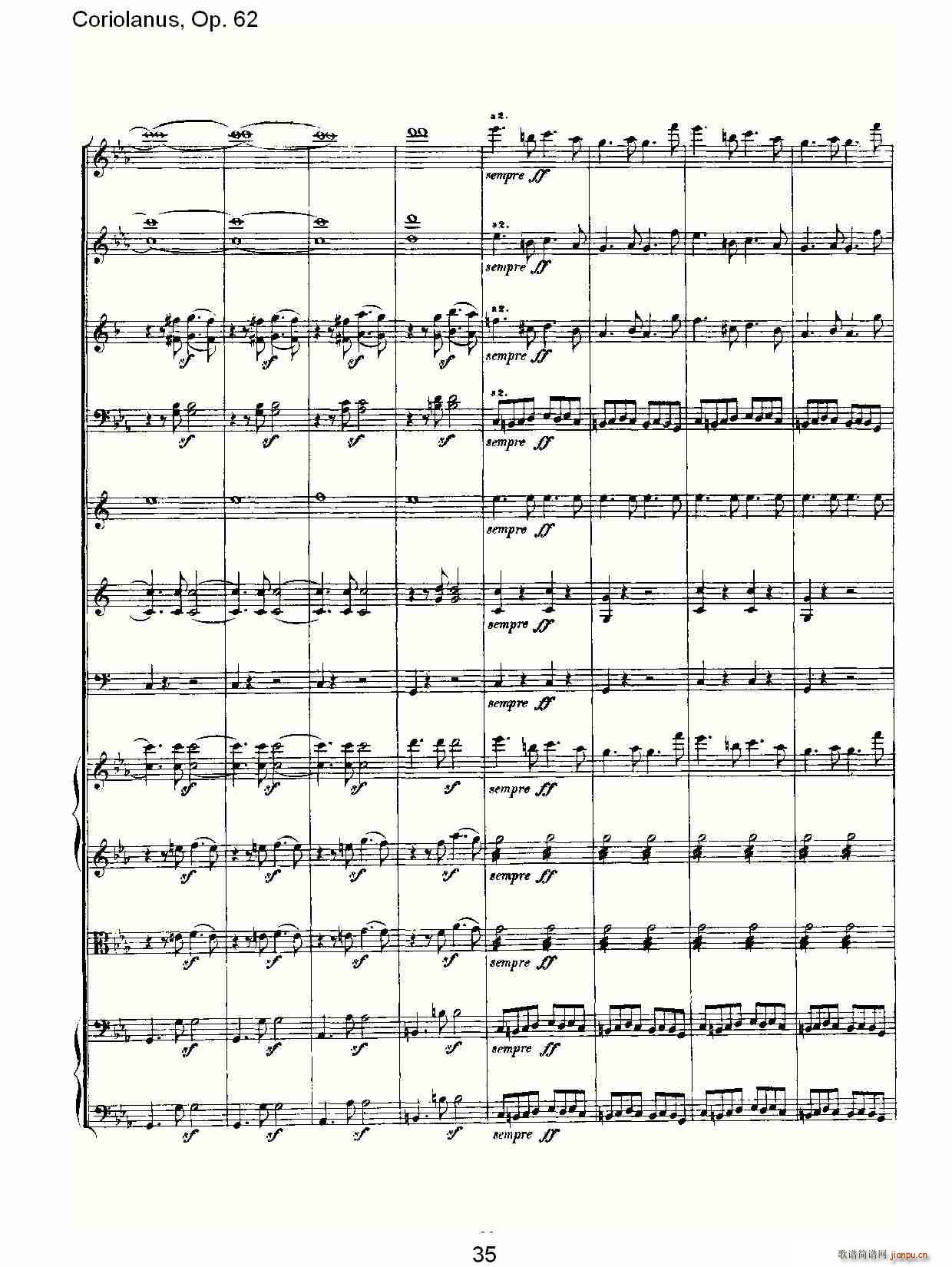 Coriolanus��Op.62(ʮ�ּ�����)35