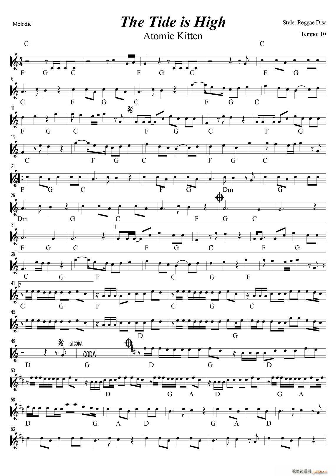 The Tide is High(������V)1