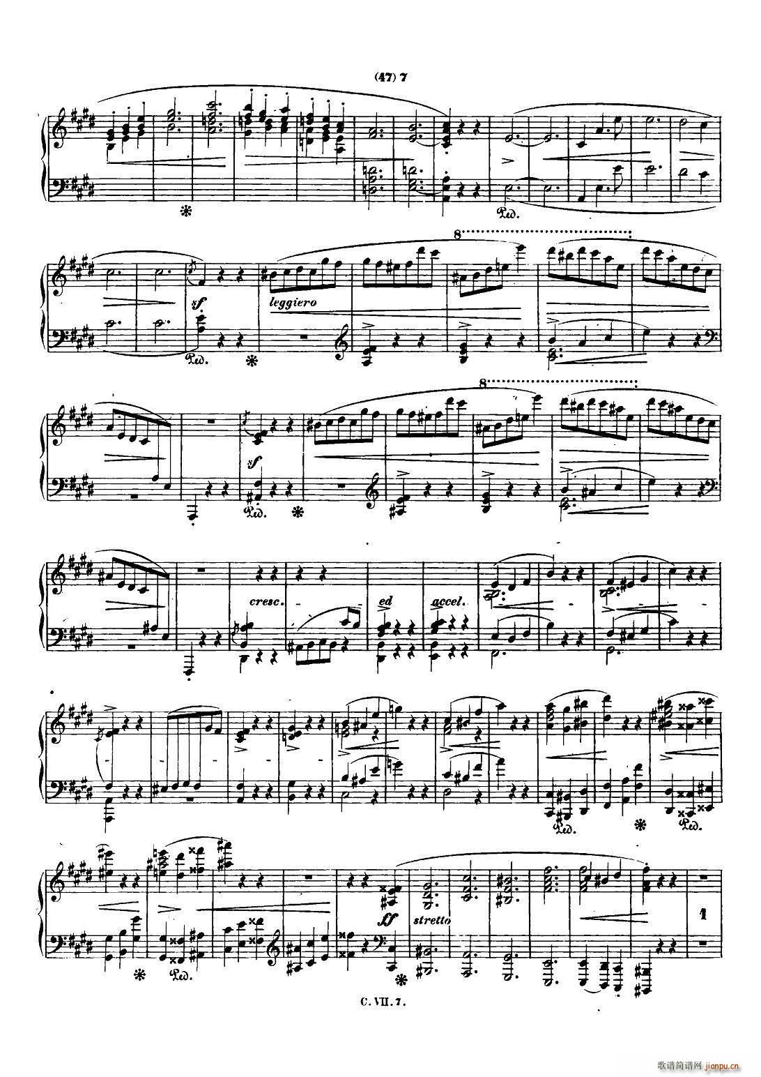 Ф�� ����C�o�� Chopin Scherzo No 4 E���{ Op 54(����V)6