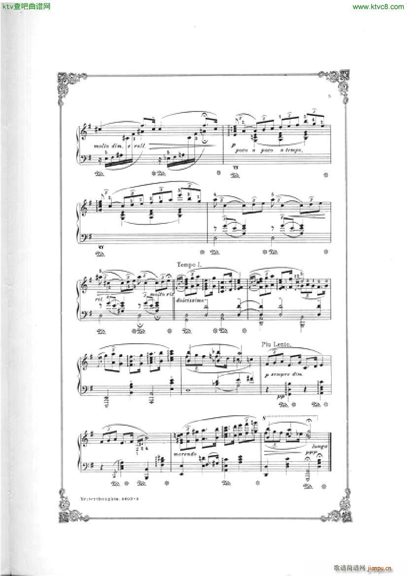 Victor Herbert Six Pieces No 3 Yesterthoughts(����V)3