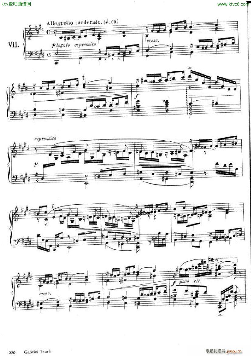 Faur�� Theme et variations opus 73(����V)10