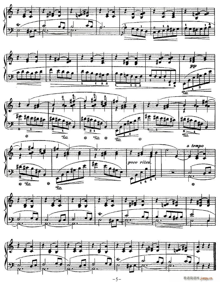 valse brillante��Op.34, No.2(ʮ�ּ�����)5