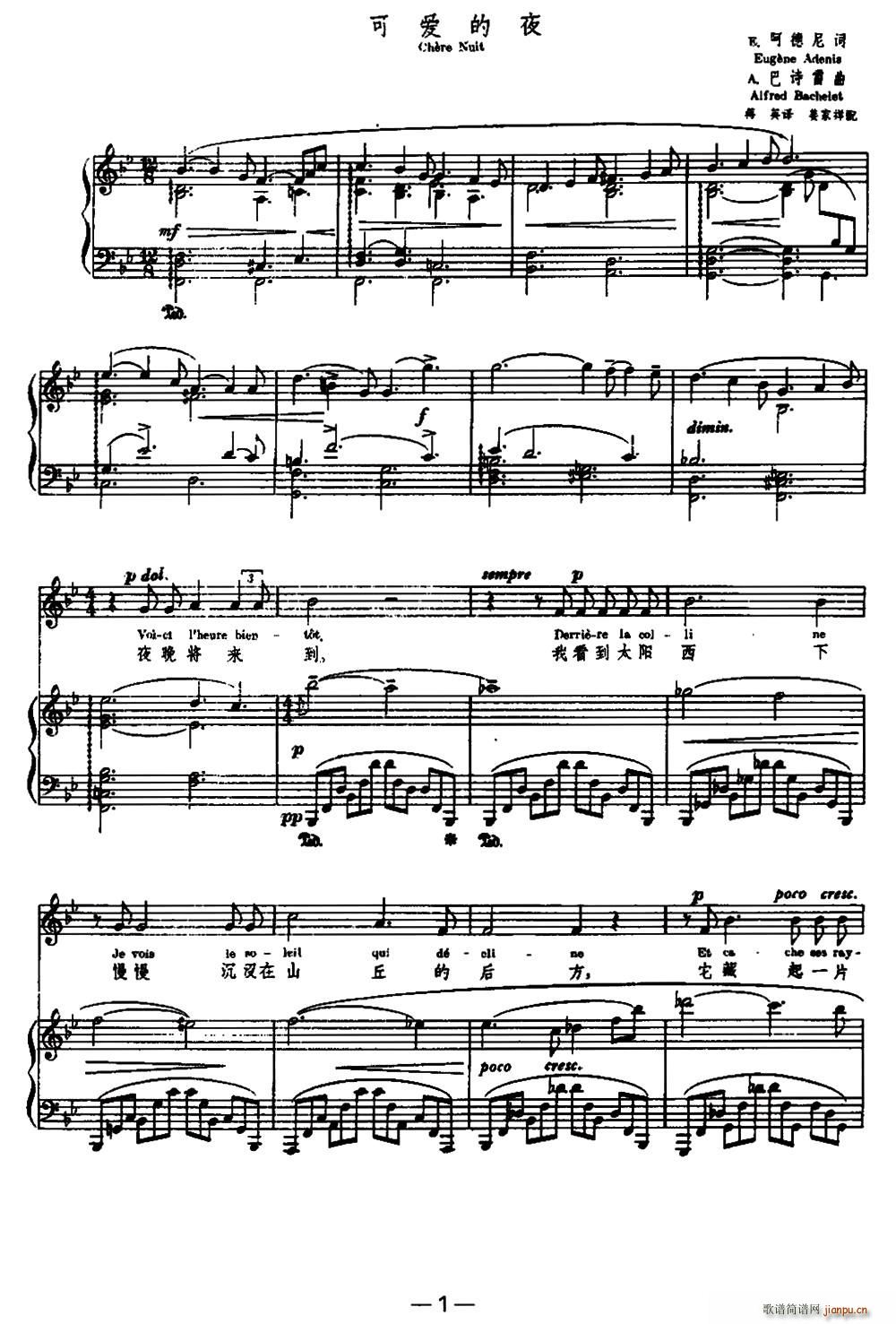 �� �ɐ�(��i)��ҹ Chere Nuit �����Č���(ʮ�ּ�����)1