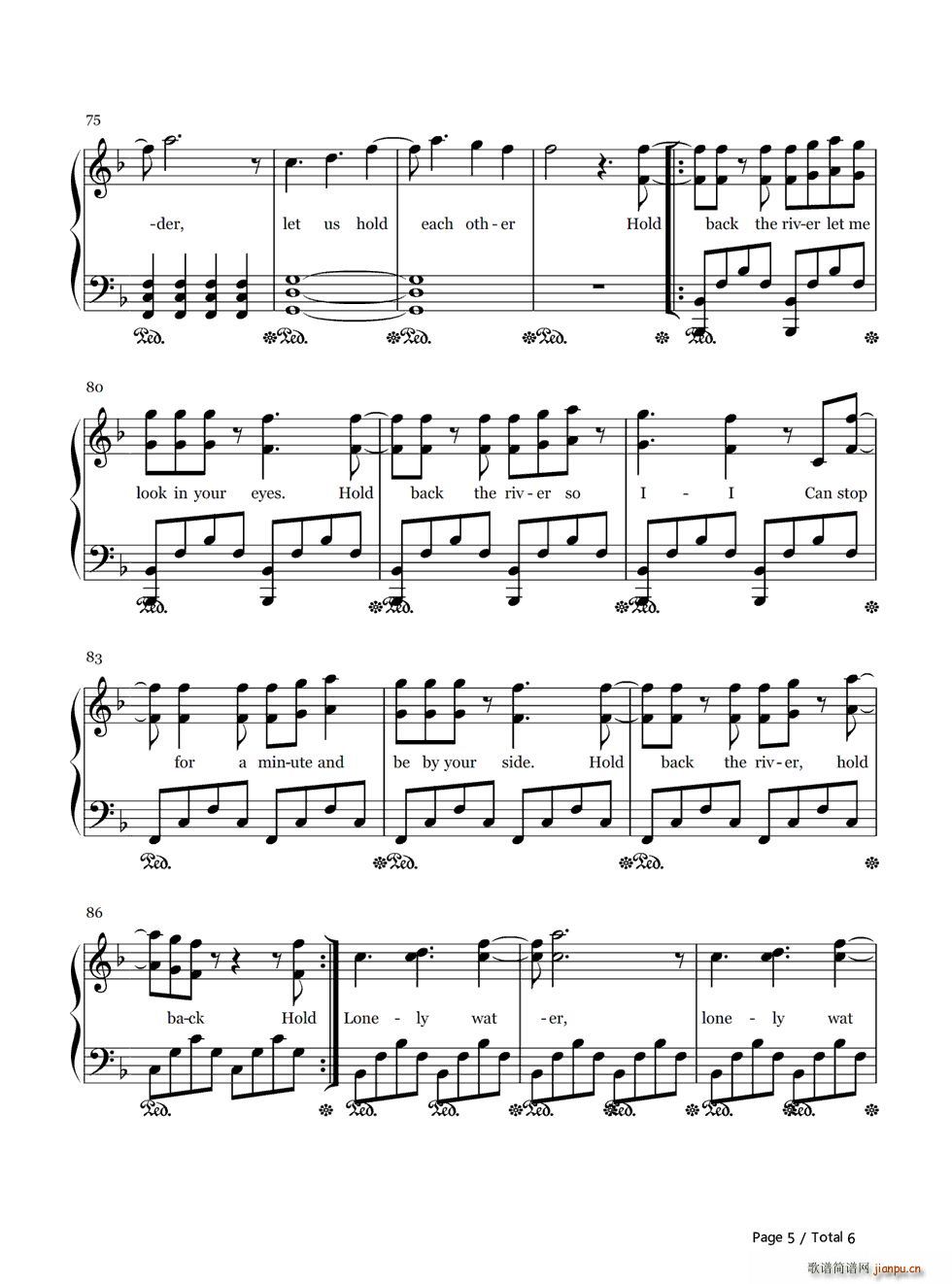 Hold Back the River(����V)5