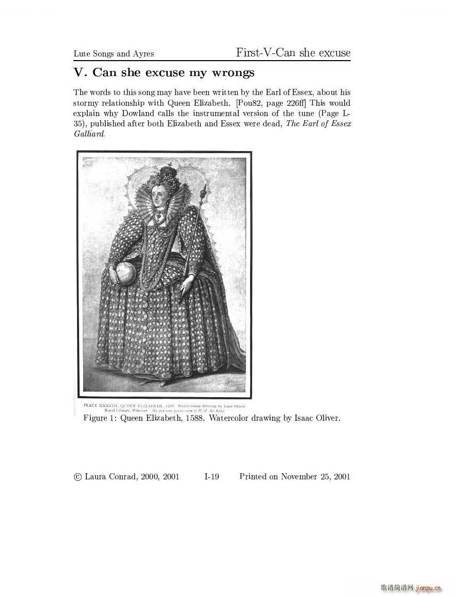 Dowland Lute Music һ Lute Music һ(ʮ�ּ�����)25