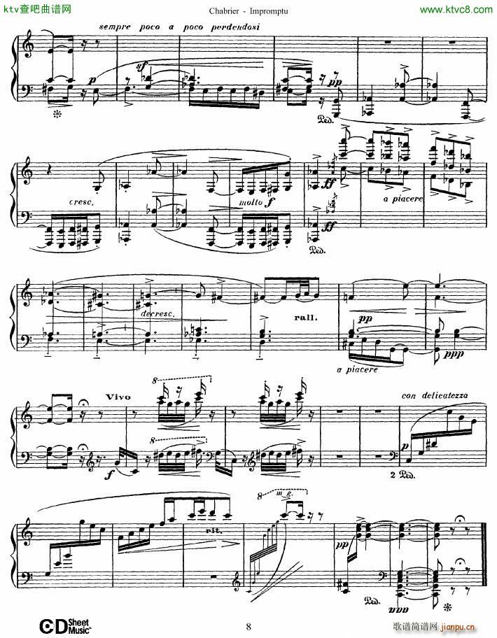 Chabrier Impromptu(����V)8