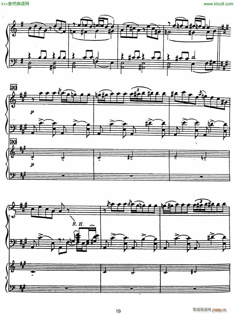Rhapsody in Blue in Bb major Duet(����V)19