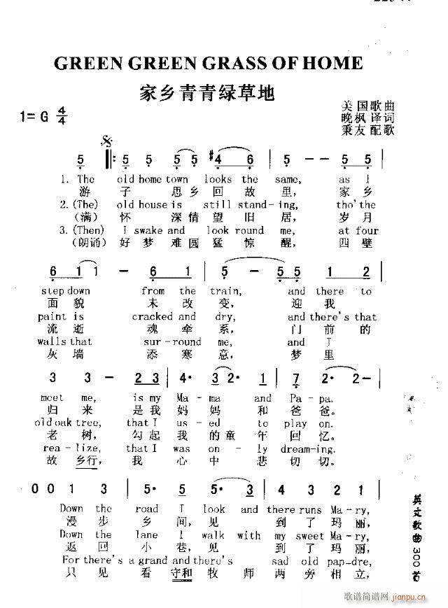 GREEN GREEN GRASS OF HOME(ʮ�ּ�����)1