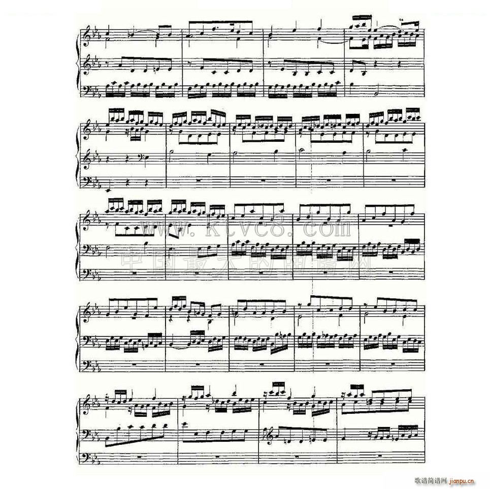 Passacaglia and Fugue in C Minor BWV 582 ���L(f��ng)���V(ʮ�ּ�����)9