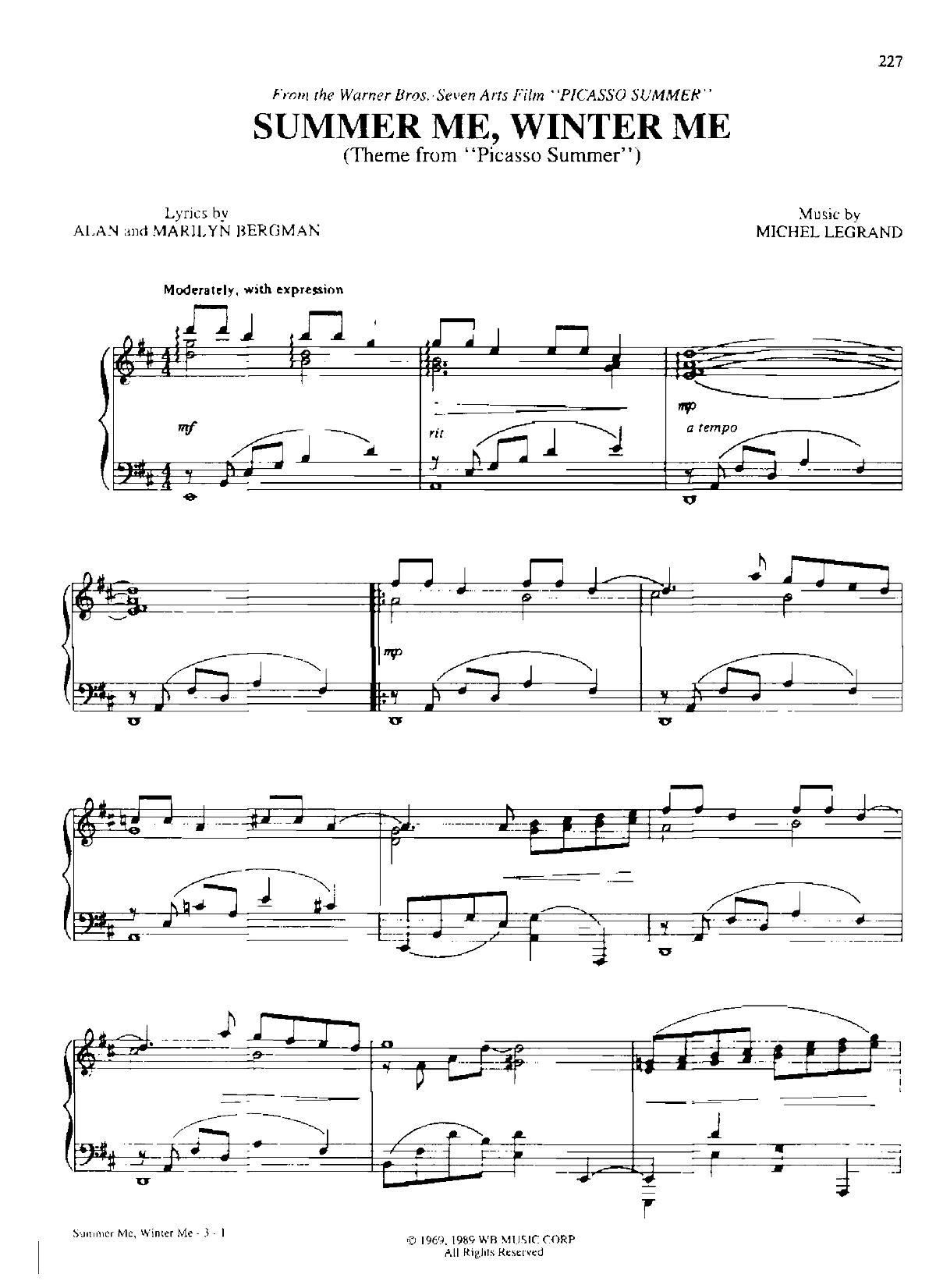 SUNMMER ME WINTER ME Dan Coates �������{ ��(����V)1