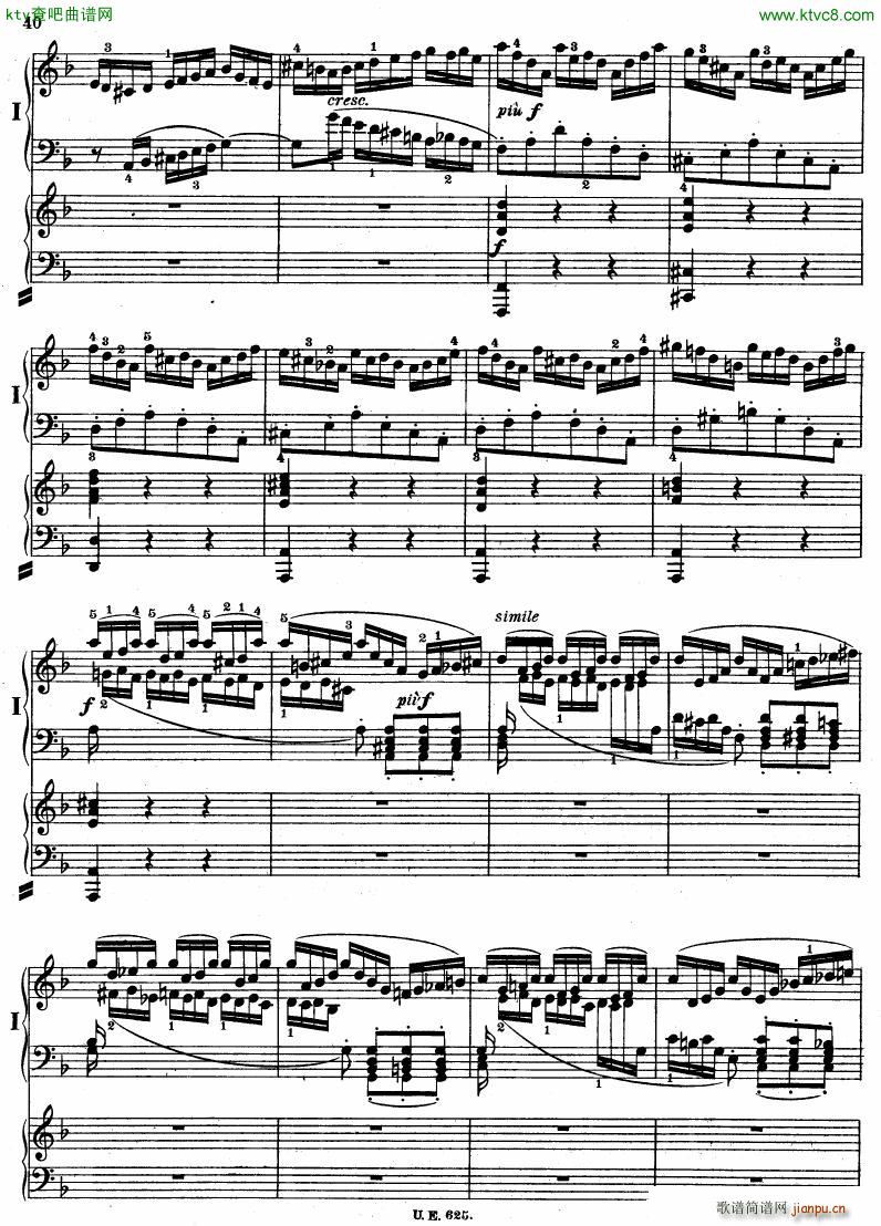 Bach JS BWV 1052 Keyboard Concerto in d ed R ntgen(����V)41
