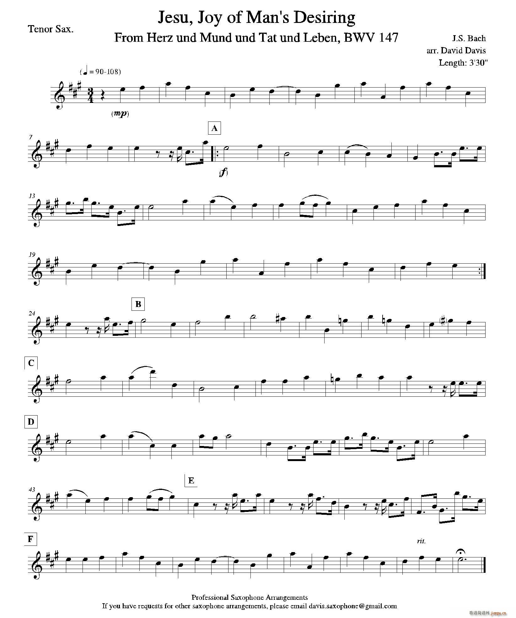 Jesu Joy of Man s Desiring ������������_��˹(���V)1