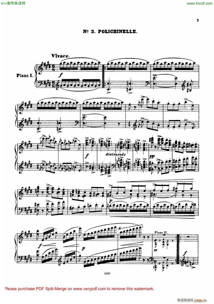 Arensky op 23 Suite No 2 Silhouettes(����V)8